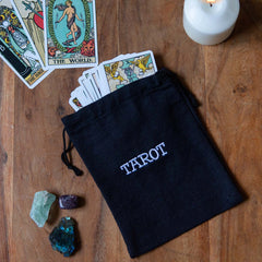 Tarot Drawstring Pouch-Bags & Purses-Siesta Crafts