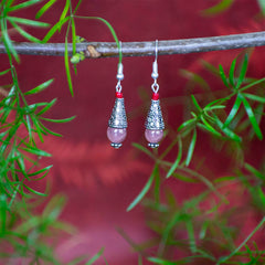 Nepalese Tubular Earrings-Earrings-Siesta Crafts