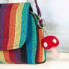 Mushroom Felt Keyring-Keyrings & Bag Charms-Siesta Crafts
