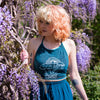 Mushroom Design Halter Neck Top-Tops-Siesta Crafts