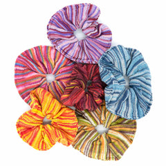 Knitted Cotton Scrunchie-Hair Accessories-Siesta Crafts