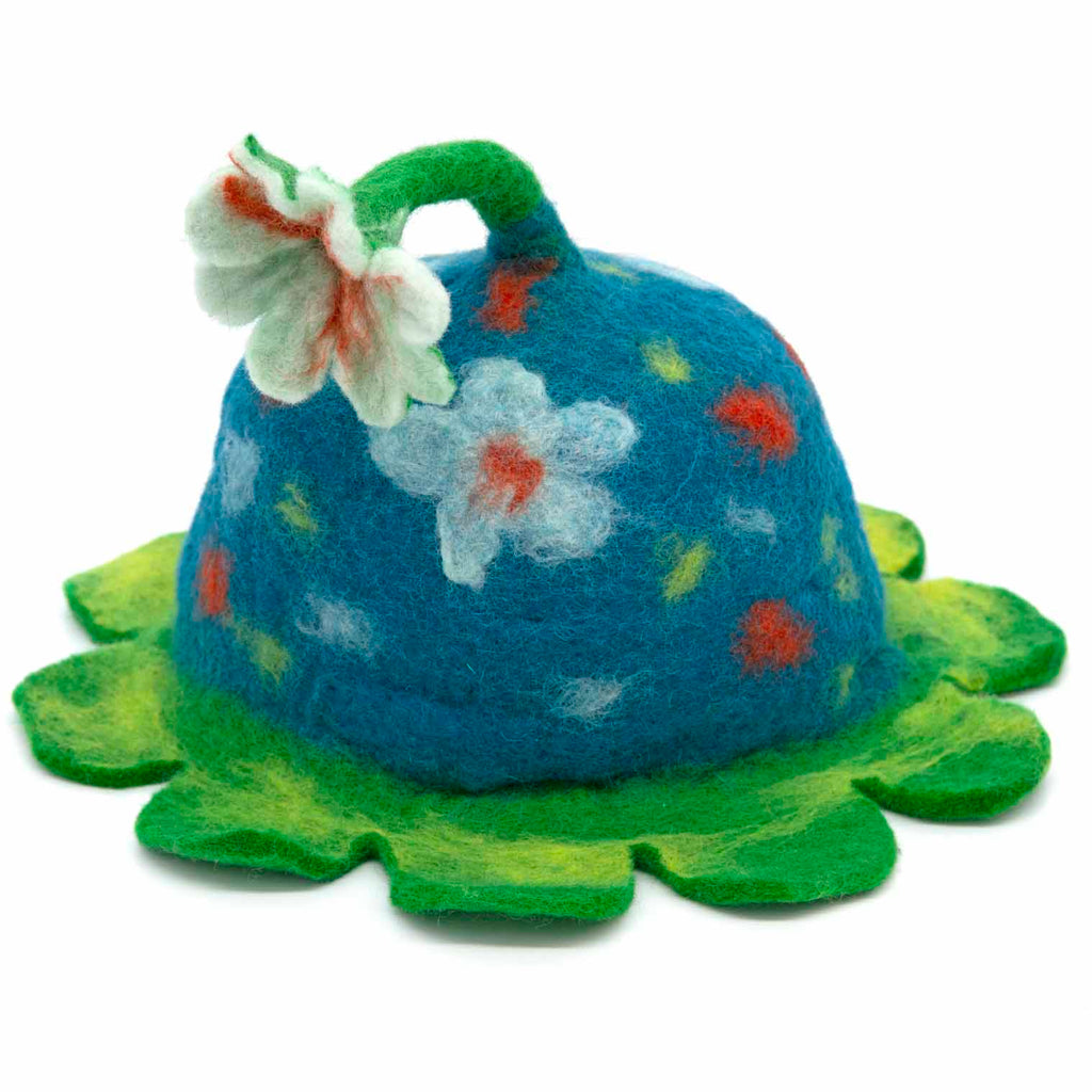 Flower Felt Hat-Hats-Siesta Crafts
