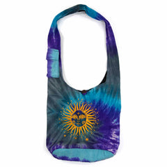 Tie Dye Sun Shoulder Bag-Bags & Purses-Siesta Crafts