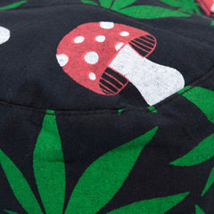 Leaf and Shrooms Bucket Hat-Hats-Siesta Crafts