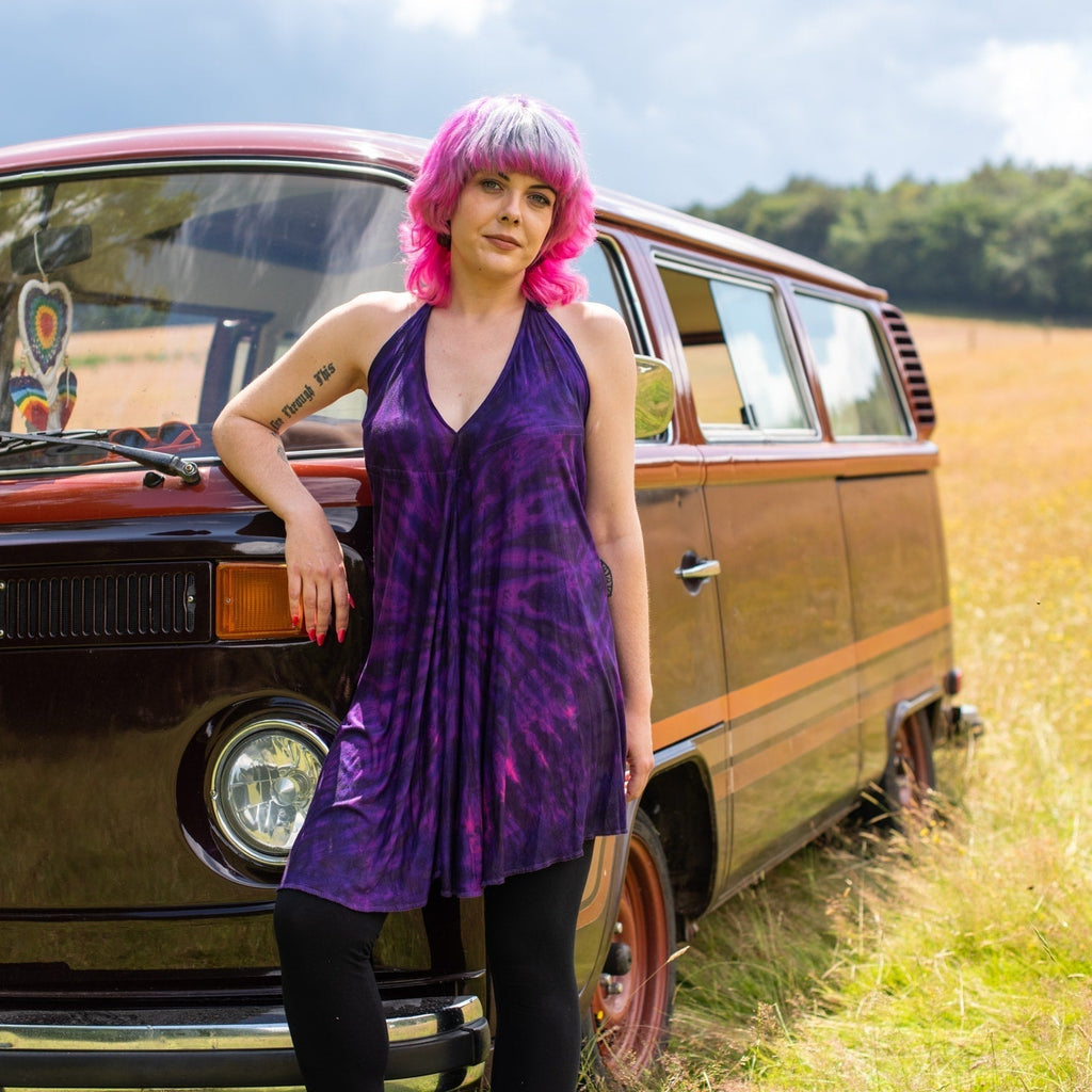 Festival V Neck Dress Top-Tops-Siesta Crafts