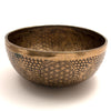 Flower of Life and Conch Etched Singing Bowl No.17-Singing Bowls-Siesta Crafts