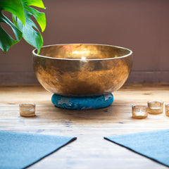 Extra Large Hand Beaten Singing Bowl No.20-Singing Bowls-Siesta Crafts