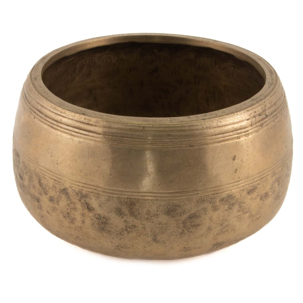 Antique Mani Singing Bowl No.41-Singing Bowls-Siesta Crafts