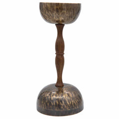 Double Chalice Singing Bowl No.044-Singing Bowls-Siesta Crafts