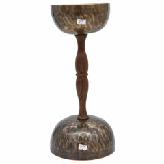 Double Chalice Singing Bowl No.044-Singing Bowls-Siesta Crafts