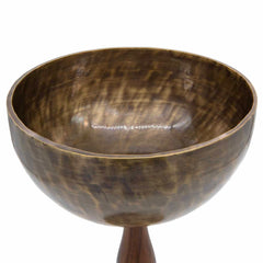 Double Chalice Singing Bowl No.045-Singing Bowls-Siesta Crafts