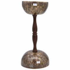 Double Chalice Singing Bowl No.046-Singing Bowls-Siesta Crafts