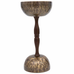 Double Chalice Singing Bowl No.046-Singing Bowls-Siesta Crafts