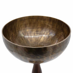 Double Chalice Singing Bowl No.046-Singing Bowls-Siesta Crafts