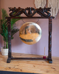 Plain Extra Large Wind Gong No.24-Gongs-Siesta Crafts