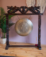 Yogi Chakra Metal Wind Gong No.32-Gongs-Siesta Crafts