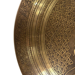 Yogi Chakra Metal Wind Gong No.32-Gongs-Siesta Crafts