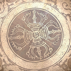 Vajra Mandala Wind Gong No.63-Gongs-Siesta Crafts