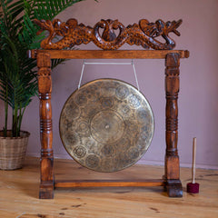 Geometric Gong No.70-Gongs-Siesta Crafts