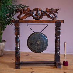 Yin Yang Etched Gong No.72-Gongs-Siesta Crafts