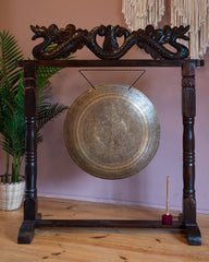 Cloud Yogi Etched Gong No.78-Gongs-Siesta Crafts