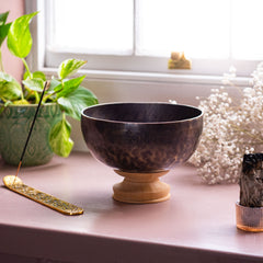 Lunar Bowl No.80-Singing Bowls-Siesta Crafts