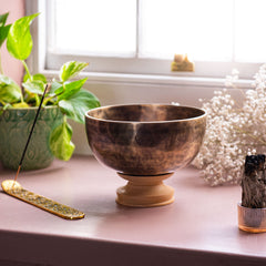 Lunar Bowl No.100-Singing Bowls-Siesta Crafts