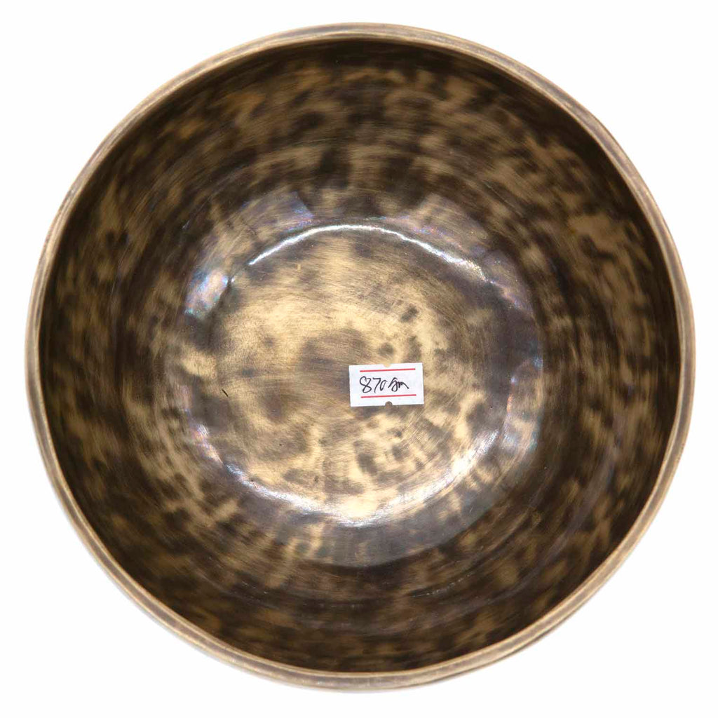 Lunar Singing Bowl No.115-Singing Bowls-Siesta Crafts