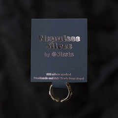 Nepalese Silver Om Ring-Rings-Siesta Crafts