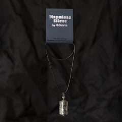 Prayer Wheel Nepalese Silver Pendant-Necklaces & Pendants-Siesta Crafts