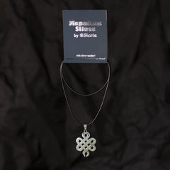 Nepalese Silver Endless Snake Necklace-Necklaces & Pendants-Siesta Crafts
