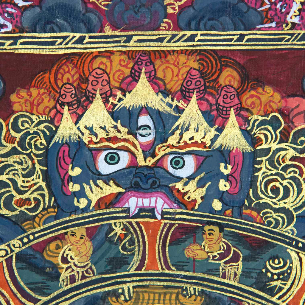 Buddhist Wheel of Life Thanka No 4-Other-Siesta Crafts