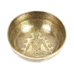 Chakra Artisan Bowl No.148-Singing Bowls-Siesta Crafts
