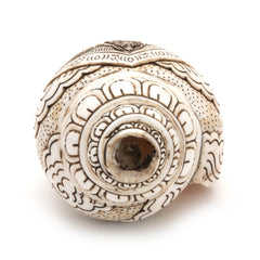 Etched Conch Shell - Avalokiteswora-Buddhism-Siesta Crafts