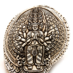 Etched Conch Shell - Avalokiteswora-Buddhism-Siesta Crafts