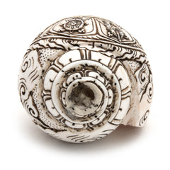 Etched Conch Shell - Ganesh-Buddhism-Siesta Crafts