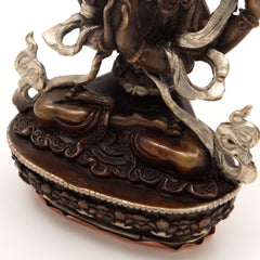 Copper Chenrezig Statue-Buddhism-Siesta Crafts