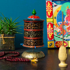 Special Standing Prayer Wheel No.228-Buddhism-Siesta Crafts