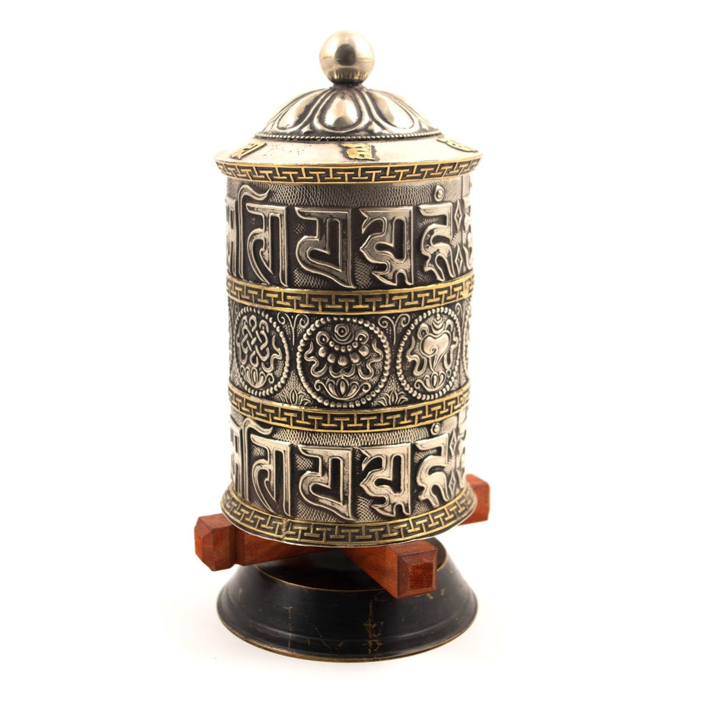 Special Standing Prayer Wheel No.232-Buddhism-Siesta Crafts