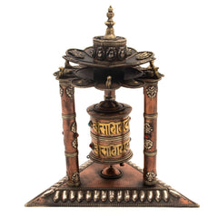 Special Standing Prayer Wheel No.235-Buddhism-Siesta Crafts