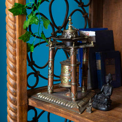 Special Standing Prayer Wheel No.235-Buddhism-Siesta Crafts