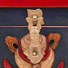 Carved Tibetan Style Box-Storage & Organisation-Siesta Crafts