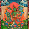 Small Tibetan Style Painted Board-Buddhism-Siesta Crafts