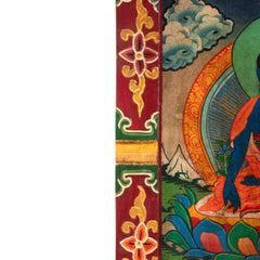 Small Tibetan Style Painted Board-Buddhism-Siesta Crafts