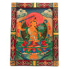 Medium Tibetan Style Painted Board-Buddhism-Siesta Crafts