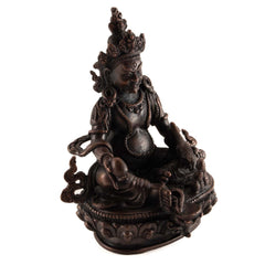 Copper Kuber Statue-Buddhism-Siesta Crafts