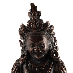 Copper Kuber Statue-Buddhism-Siesta Crafts