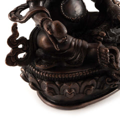 Copper Kuber Statue-Buddhism-Siesta Crafts