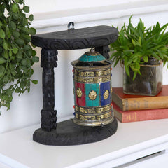 Special Wall Prayer Wheel No.288-Buddhism-Siesta Crafts