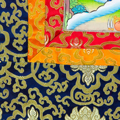 White Tara Thangka No 337-Buddhism-Siesta Crafts